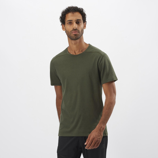 Salomon Ανδρική κοντομάνικη μπλούζα Apparel Essential Solid Tee Salomon Ανδρική κοντομάνικη μπλούζα Apparel Essential Solid Tee